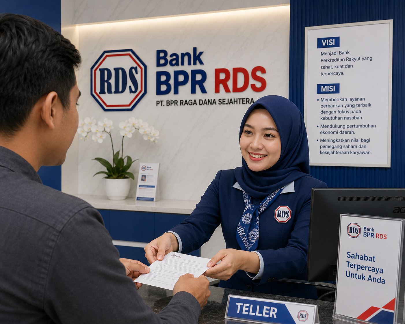 CS Melayani Nasabah BPR RDS